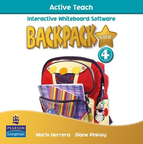 BACKPACK GOLD 4 ACTIVE TEACH | 9781408243343 | DIANEPINKLEY