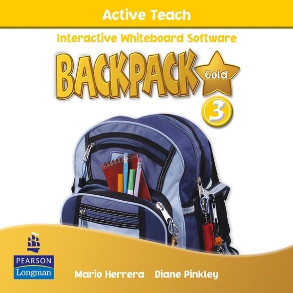 BACKPACK GOLD 3 ACTIVE TEACH FOR IWB | 9781408243268 | DIANEPINKLEY