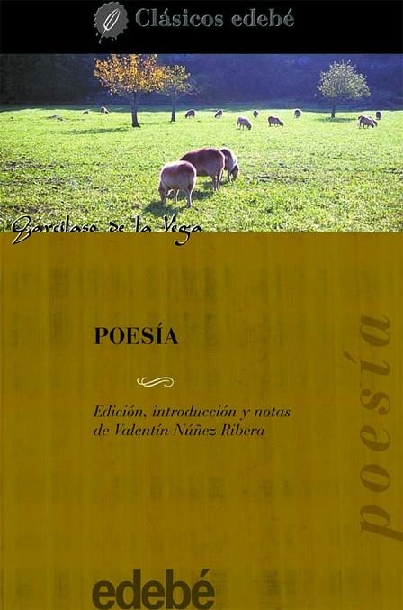 POESIA-GARCILASO  (POESIA) | 9788423663064 | Núñez Rivera J. Valentín